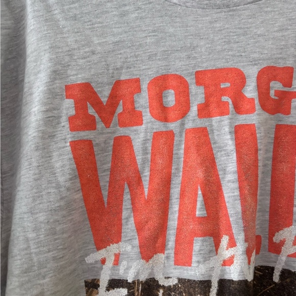 Morgan Wallen Gray Graphic T-Shirt - Picture 2 of 7